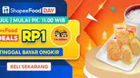 Promo ShopeeFood Deals Comeback! HokBen Mulai Rp1 dan Diskon Spesial di Ragam Merchant Favorit