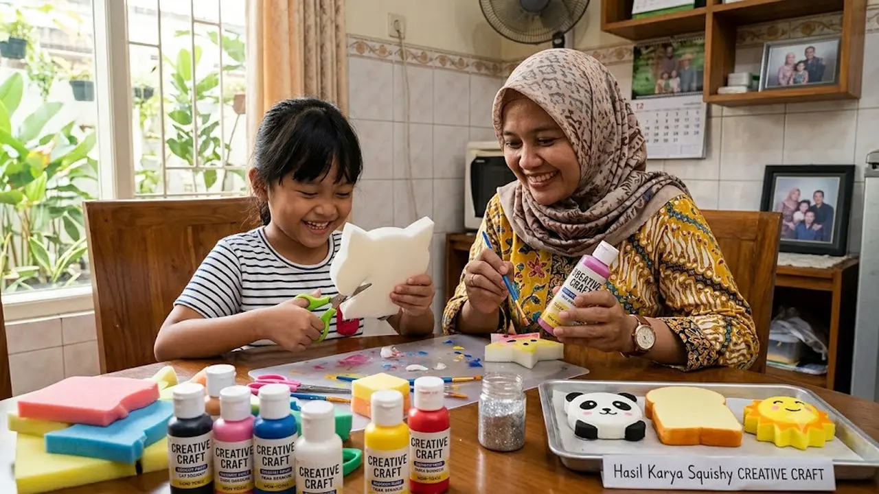 Cara Membuat Squishy Sendiri di Rumah