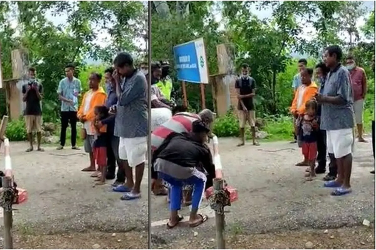 Momen Saudara Kandung Beda Negara Saling Sapa di Perbatasan, Pertemuannya Haru