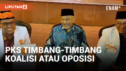 VIDEO: Soal Jadi Oposisi atau Koalisi dengan Prabowo-Gibran, PKS Tunggu Keputusan Majelis Syura