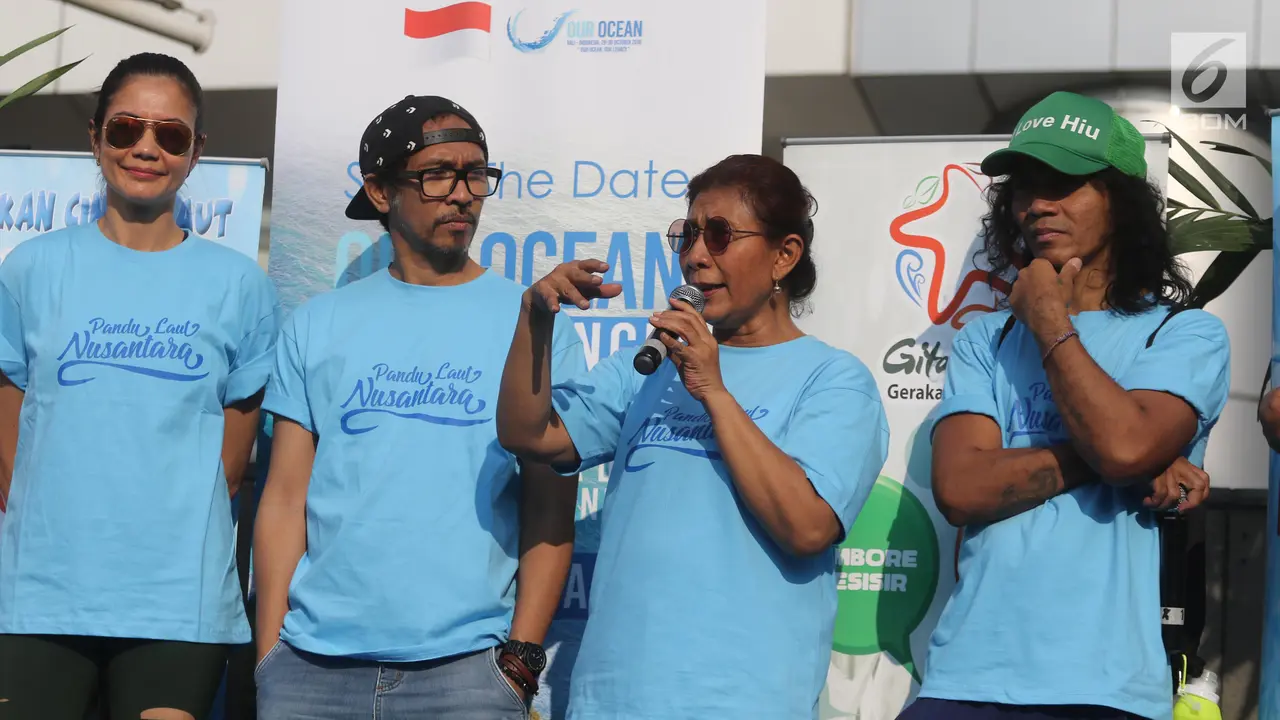 Menteri Susi dan Sejumlah Pemerhati Laut Resmikan Pandu Laut Nusantara