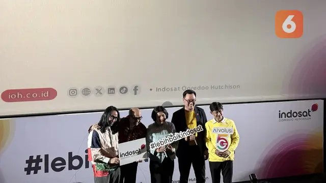 Konferensi pers program Menebar Semangat Kebaikan #LebihBaikIndosat