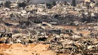 Target utama operasi ini adalah menghancurkan milisi Hamas yang diduga bertahan di jantung kota. (Menahem KAHANA/AFP)