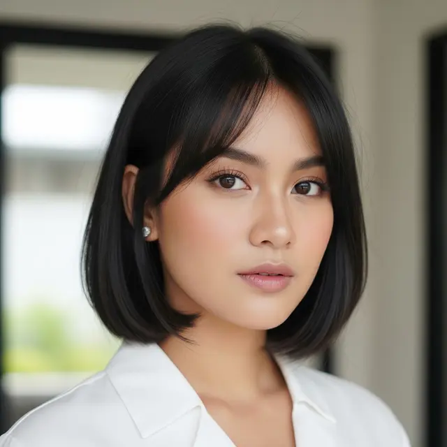 Model Rambut Pendek Wanita Sesuai Bentuk Wajah Lonjong
