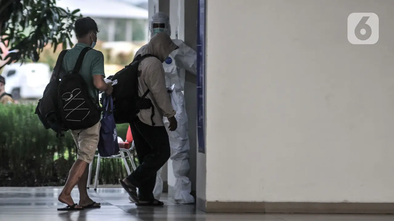 FOTO: Rusun Nagrak Mulai Dihuni Pasien OTG COVID-19