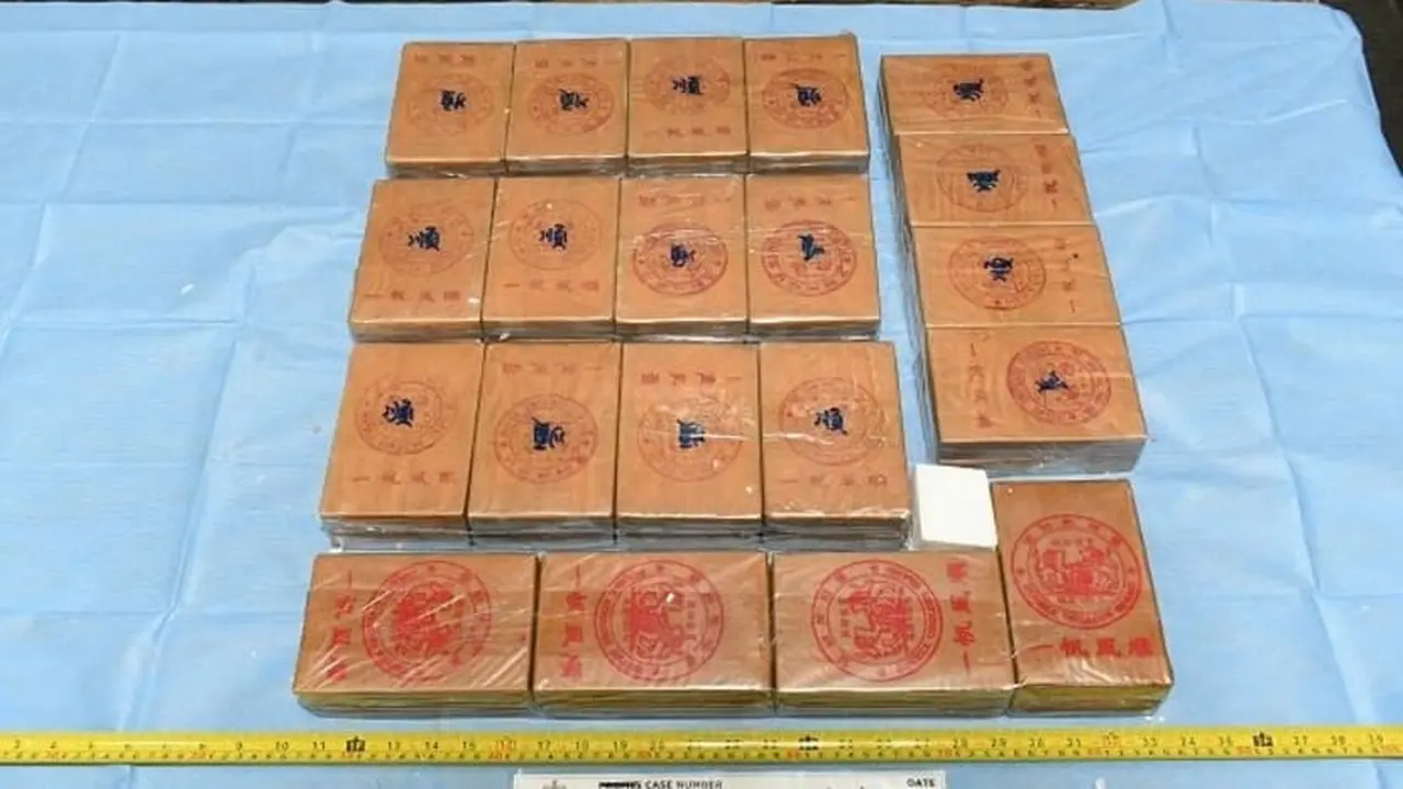 Heroin Senilai Rp 1,4 Triliun (Sumber: Polisi Federal Australia)