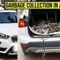 BMW X1 Dijadikan Mobil Pengangkut Sampah oleh Pemiliknya (Cartoq)