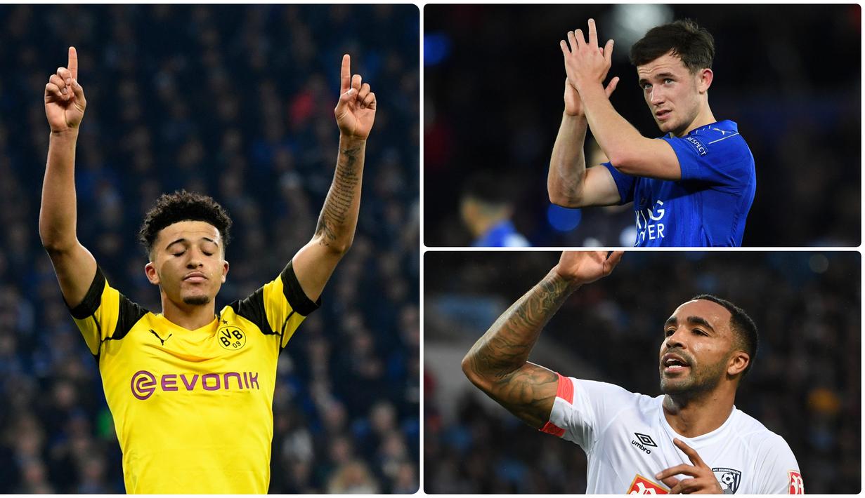 Chelsea akhirnya kembali membeli pemain setelah banding yang diajukan ke Pengadilan Arbitrase untuk Olahraga (CAS) terkait larangan transfer FIFA dikabulkan. Selain Jadon Sancho, berikut 4 pemain lain incaran Chelsea pada bursa transfer Januari 2020. (Kolase foto AFP)