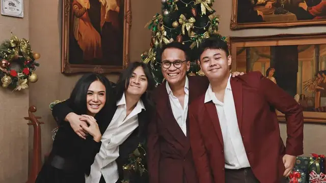 Yuni Shara, Henry, dan anak (Instagram/yunishara36)