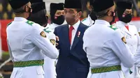 Potret Anggota Paskibraka 2022 Dikukuhkan Presiden Jokowi. (Sumber: Instagram/sekretariat.kabinet)