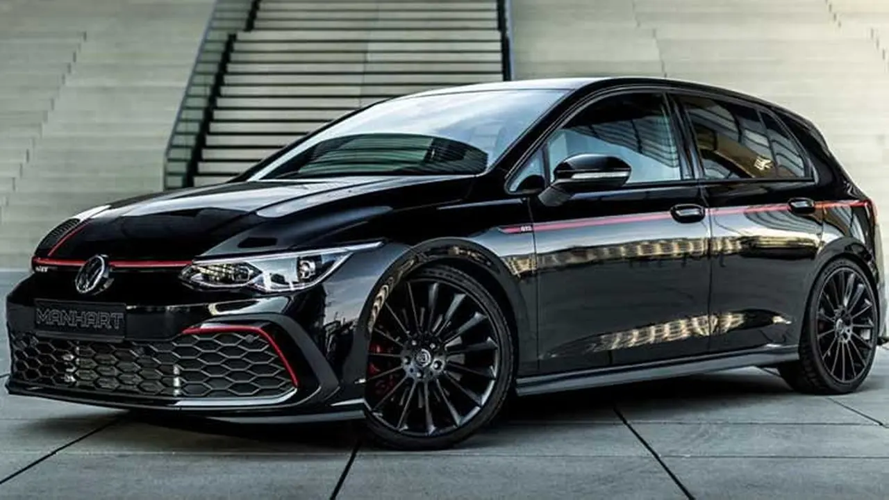 Tampilan agresif modifikasi Volkswagen Golf GTI (Manhart)