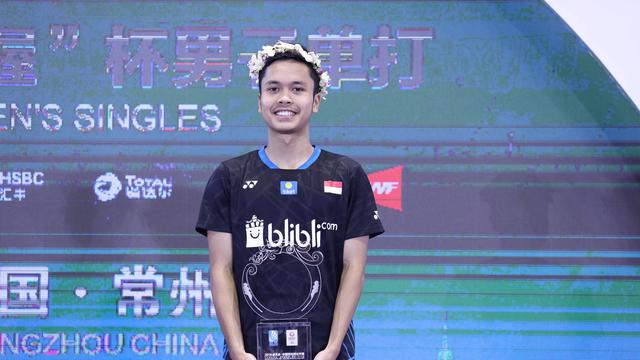Anthony Sinisuka Ginting - China Open 2018.