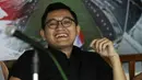 Penulis buku Gue Persija, Abdillah Afiif, menjadi pembicara dalam seminar "Dari Stadion VIJ menuju Stadion MH Thamrin" di Gedung Balai Kota, Jakarta, Jumat (15/2). Acara ini rangkaian dari Festival 125 Tahun MH Thamrin. (Bola.com/Yoppy Renato)