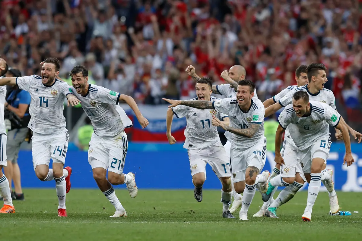 Rusia Pulangkan Spanyol Lewat Adu Penalti