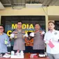Ungkap kasus pembongkaran industri rumahan pembuatan sabu di Lampung Timur. Foto : ( Humas Polres Lampung Timur)