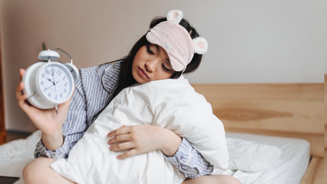 Ilustrasi bangun tidur