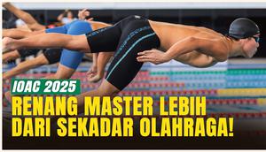 Harlin E Rahardjo Soroti Renang Master di IOAC 2025: Hadir sebagai Sport, Health, dan Life!