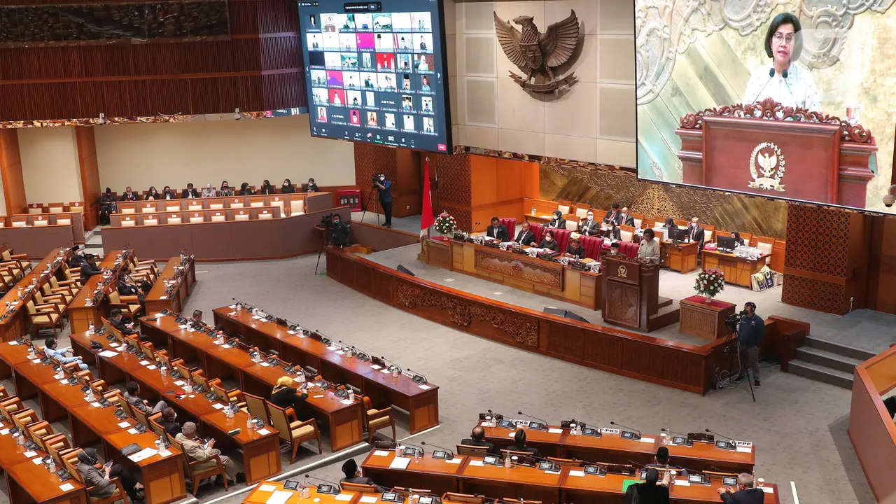 Rapat paripurna RAPBN dan APBN