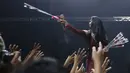 Aksi band Kotak di The Biggest Concert Long Live Kotak X Anggun, Studio 6 Emtek City, kawasan Daan Mogot, Jakarta Barat, Rabu (23/11/2016) malam. (Bambang E. Ros/Bintang.com)