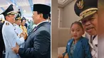 Dedi Mulyadi resmi dilantik sebagai Gubernur Jawa Barat di Istana Negara. Momen bersalaman dengan Presiden Prabowo juga diunggahnya melalui laman Instagram. Sebagai pemimpin, Dedi berkomitmen membangun Jabar lebih maju dan sejahtera. Pelantikannya menandai awal perjalanan kepemimpinannya. (Liputan6.com/IG/@dedimulyadi71)