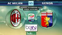 Ac Milan Vs Genoa(bola.com/Satria Mardani)
