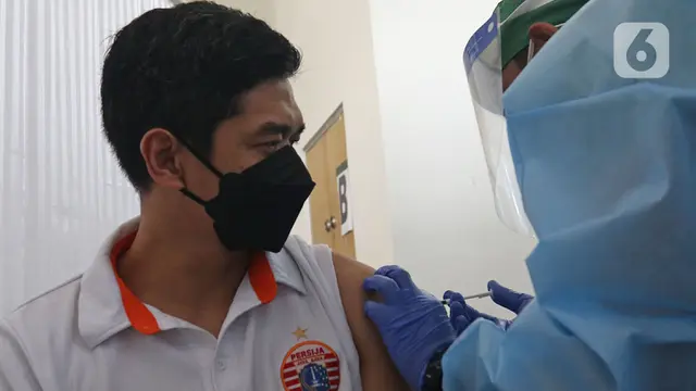 Atlet Nasional Jalani Vaksinasi COVID-19 Dosis Kedua