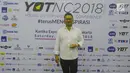 CEO KapanLagi Youniverse (KLY), Steve Christian berpose saat menghadiri Youth On Top National Conference  (YOTNC) 2018 di Balai Kartini, Jakarta, Sabtu (25/8). (Merdeka.com/Imam Buhori)