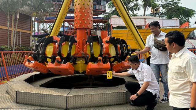 Polres Batu Selidiki Peristiwa Pengunjung Terlempar dari Wahana Jatim Park 1