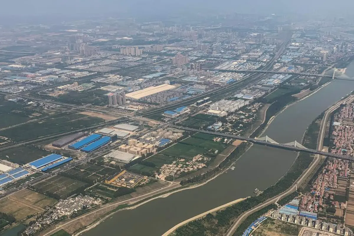 Kota Wuhan di China, seukuran dengan London tetapi jauh lebih besar dari Washington DC. (AFP)