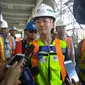 Penjelasan MRT Soal Dinding Beton yang Timpa Sepeda Motor (Liputan6.com/Nafisul Qodar)