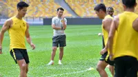 Timnas Malaysia dalam sesi pemusatan latihan. (Bola.com/Dok. FAM)
