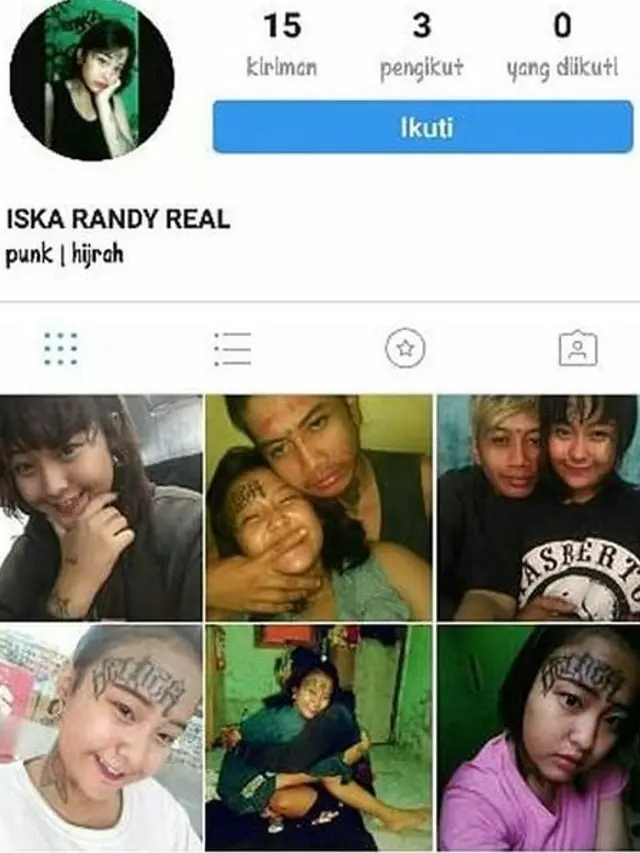 [Bintang] Berhijab tapi Bertato, Cerita Hijrah Mantan Anak Punk Ini Jadi Viral