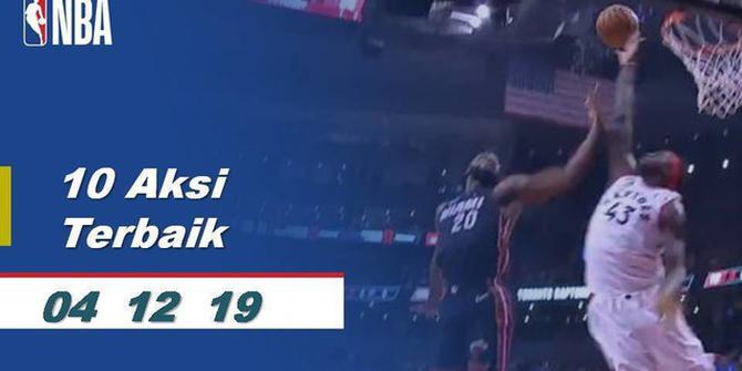 VIDEO: 10 Aksi Pemain Terbaik NBA 4 Desember 2019