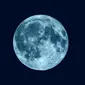 Fenomena Blue Moon atau Bulan Biru. (iStock)