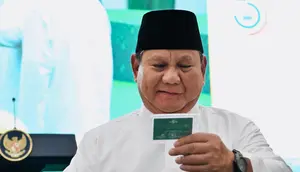 Kata Prabowo Usai Terima Kartu Anggota Seumur Hidup NU