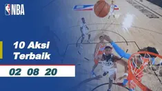 Berita Video10 Aksi Terbaik NBA 2 Agustus 2020, Ada Blocking Ciamik LeBron James