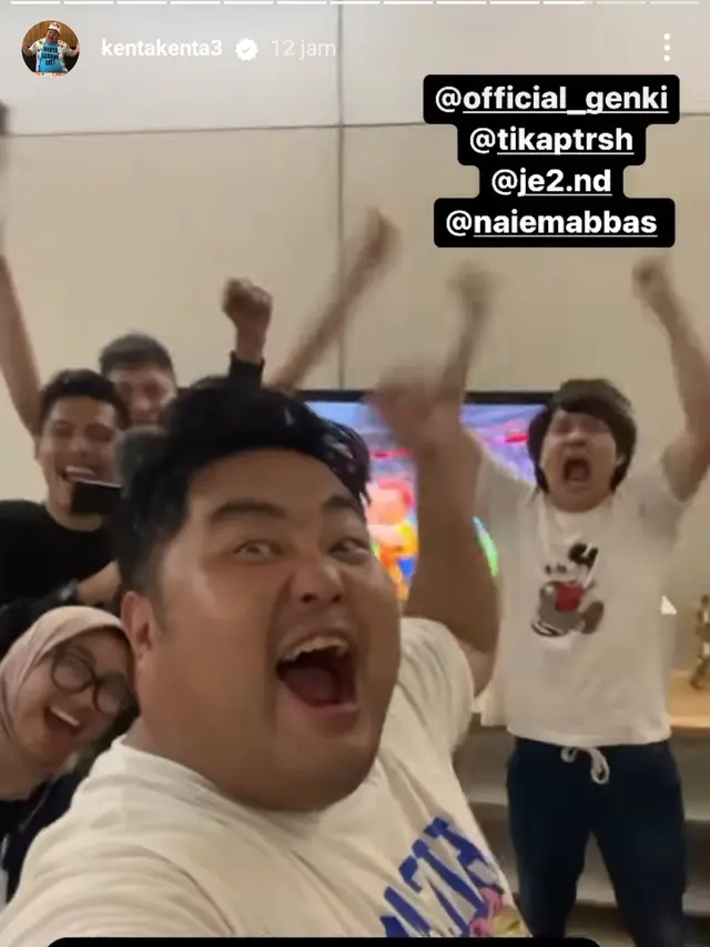 Momen Haruka Eks JKT48 Hingga Hiroaki Kato Saat Dukung Jepang di Piala Dunia 2022.