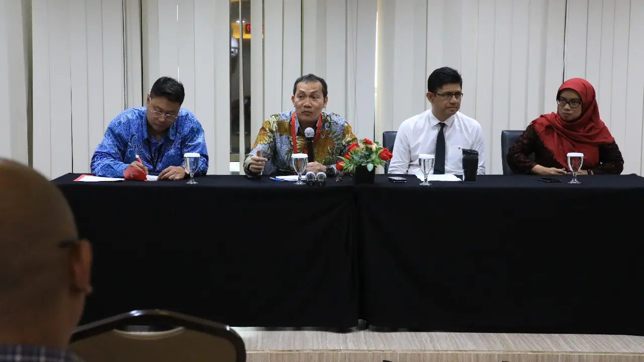 Pimpinan KPK menutup pendidikan dan pelatihan calon penyidik, Senin (15/4/2019) pagi. (Istimewa)