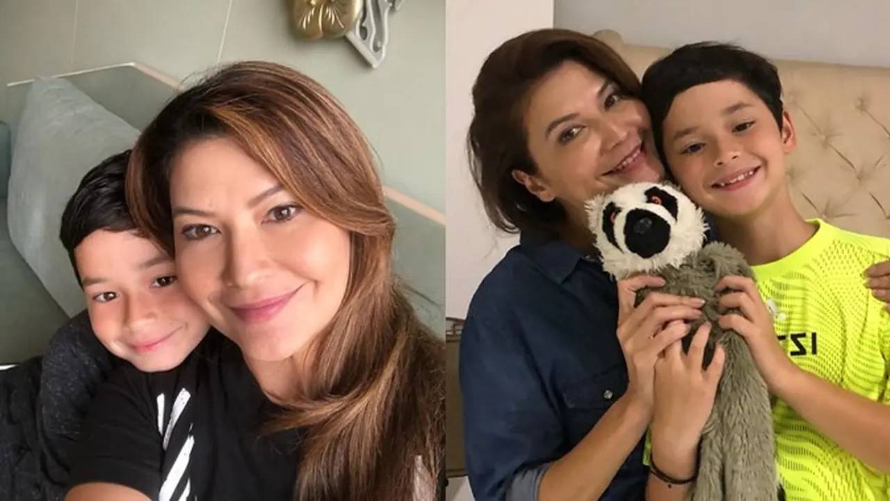 Galau Soal Anak, Ini 7 Potret Kebersamaan Tamara Bleszynski dan Kenzou