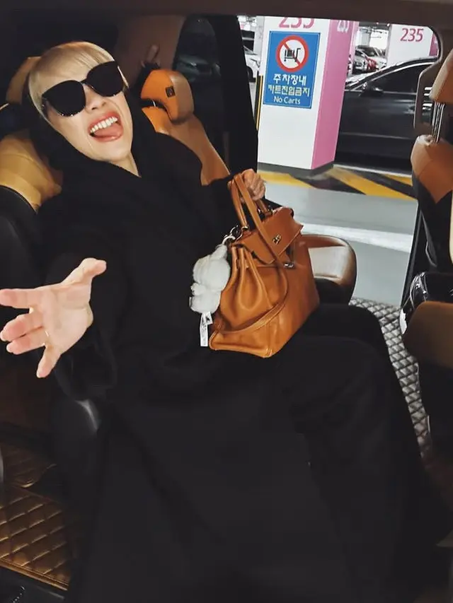 OOTD Bak Eonni Bunga Citra Lestari saat Liburan ke Korea. [@itsmebcl]