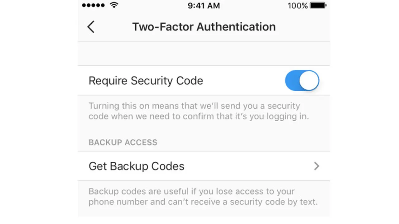 Two factor authentication
