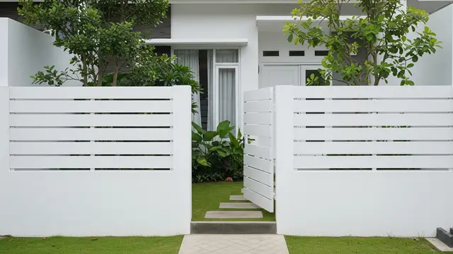 Model Pagar Kayu yang Bikin Rumah Kecil Terlihat Elegan dan Modern/Ilustrasi AI