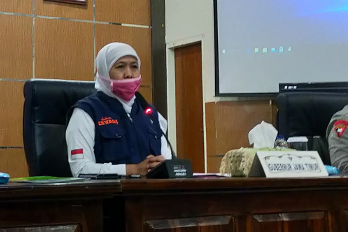 Jurus Khofifah Atasi Wabah PMK Hewan di Jawa Timur