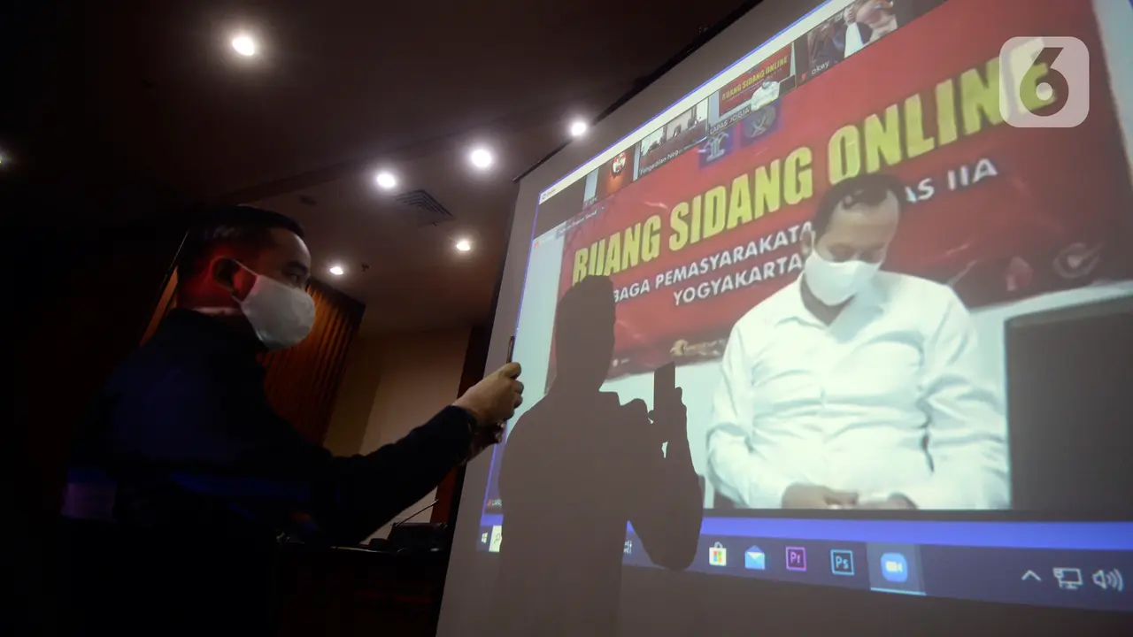 Jaksa Eka Safitra Jalani Sidang Online Kasus Proyek Lelang Yogyakarta