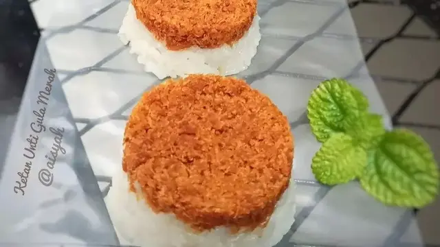 Resep ketan kelapa gula merah untuk meriahkan HUT ke-78 RI. (dok. Cookpad @Aisyahw_05)