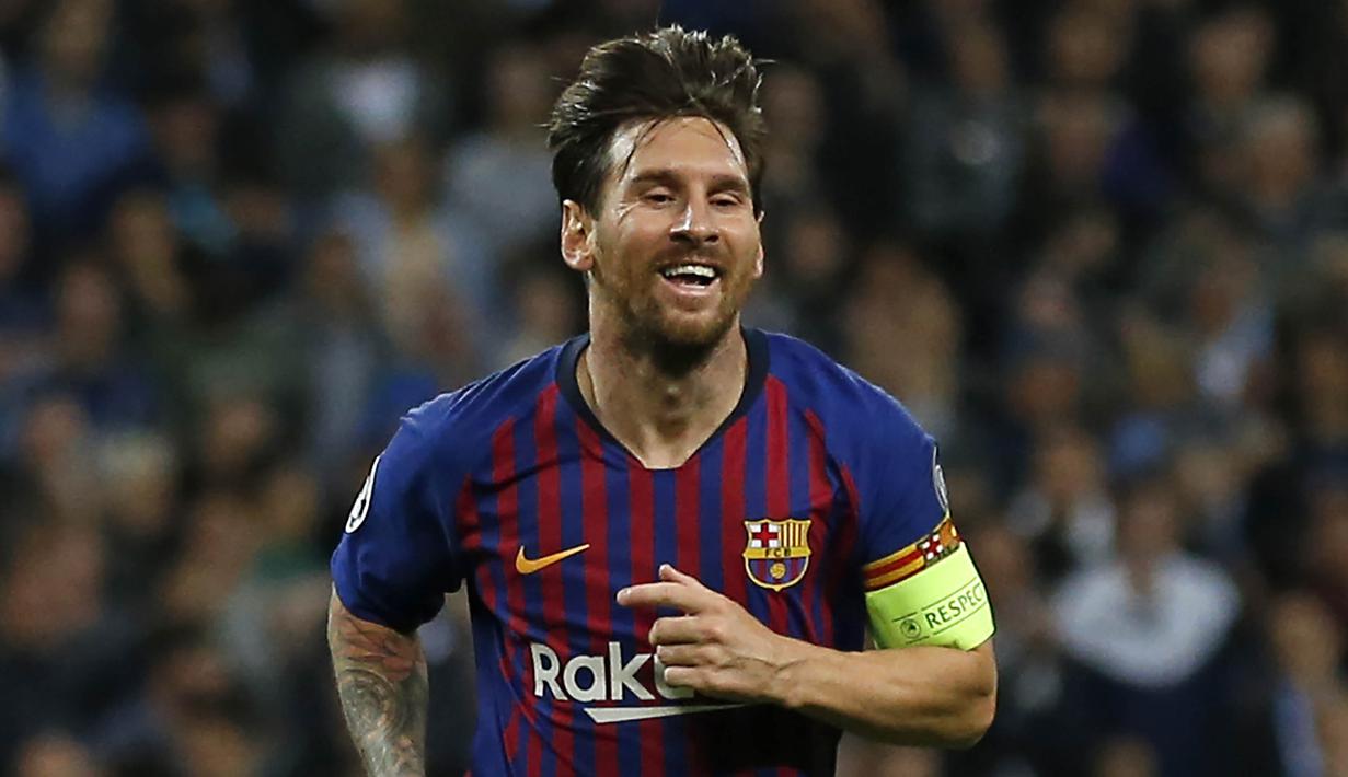 1. Lionel Messi (Barcelona) - 5 Gol. (AFP/Ian Kington)