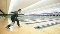 Menpora Imam Nahrawi saat meninjau Pemusatan Latihan Nasional (Pelatnas) Bowling