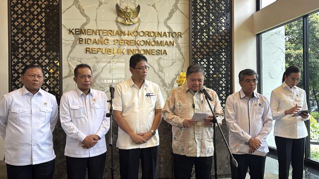 Menteri Koordinator Bidang Perekonomian Airlangga Hartarto