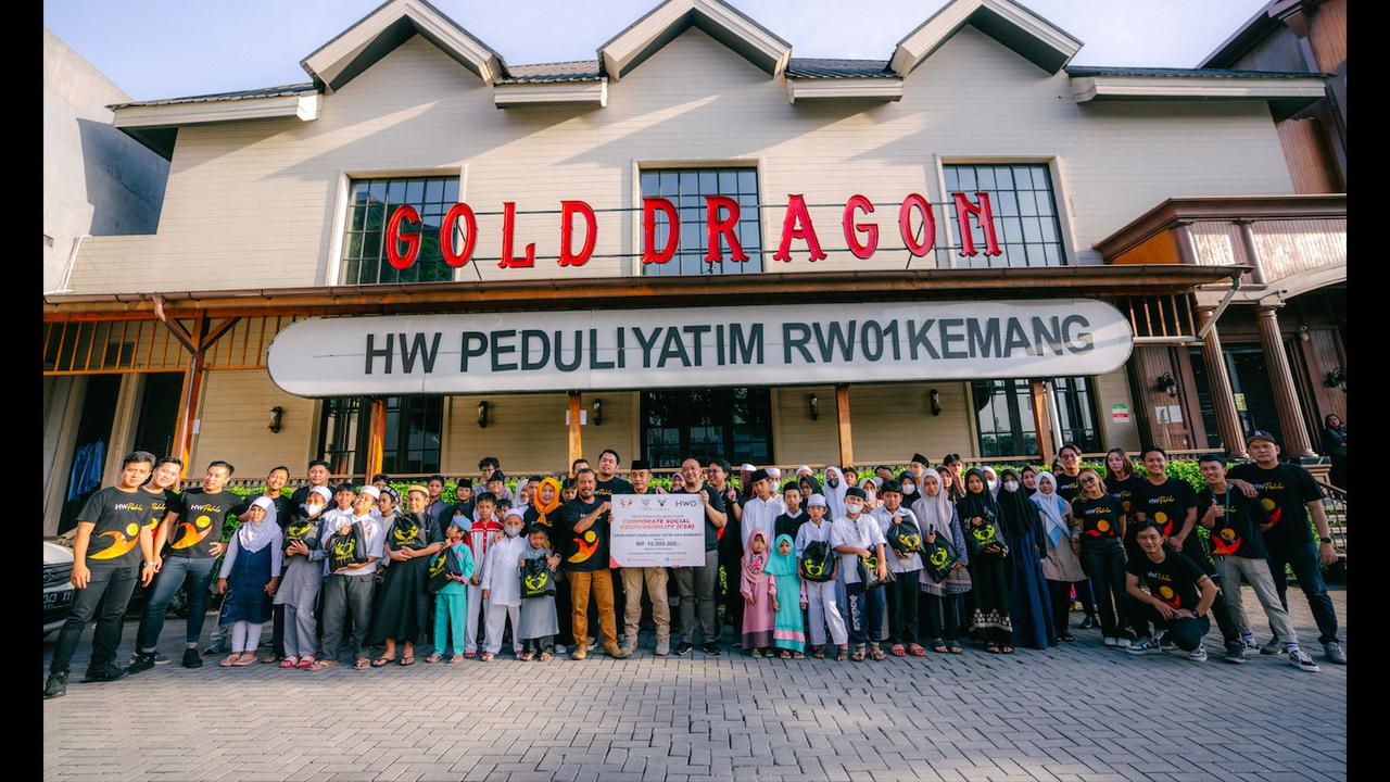 Never Stop Caring: Komitmen HW Group Bagikan Kebahagiaan pada Anak Panti di Bulan Suci lewat Program HW Peduli