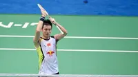 Pemain spesialis ganda putra China, Cai Yun, mengumumkan pensiun dari bulutangkis via media sosial Weibo. (Bola.com/Twitter/badmintonupdate)